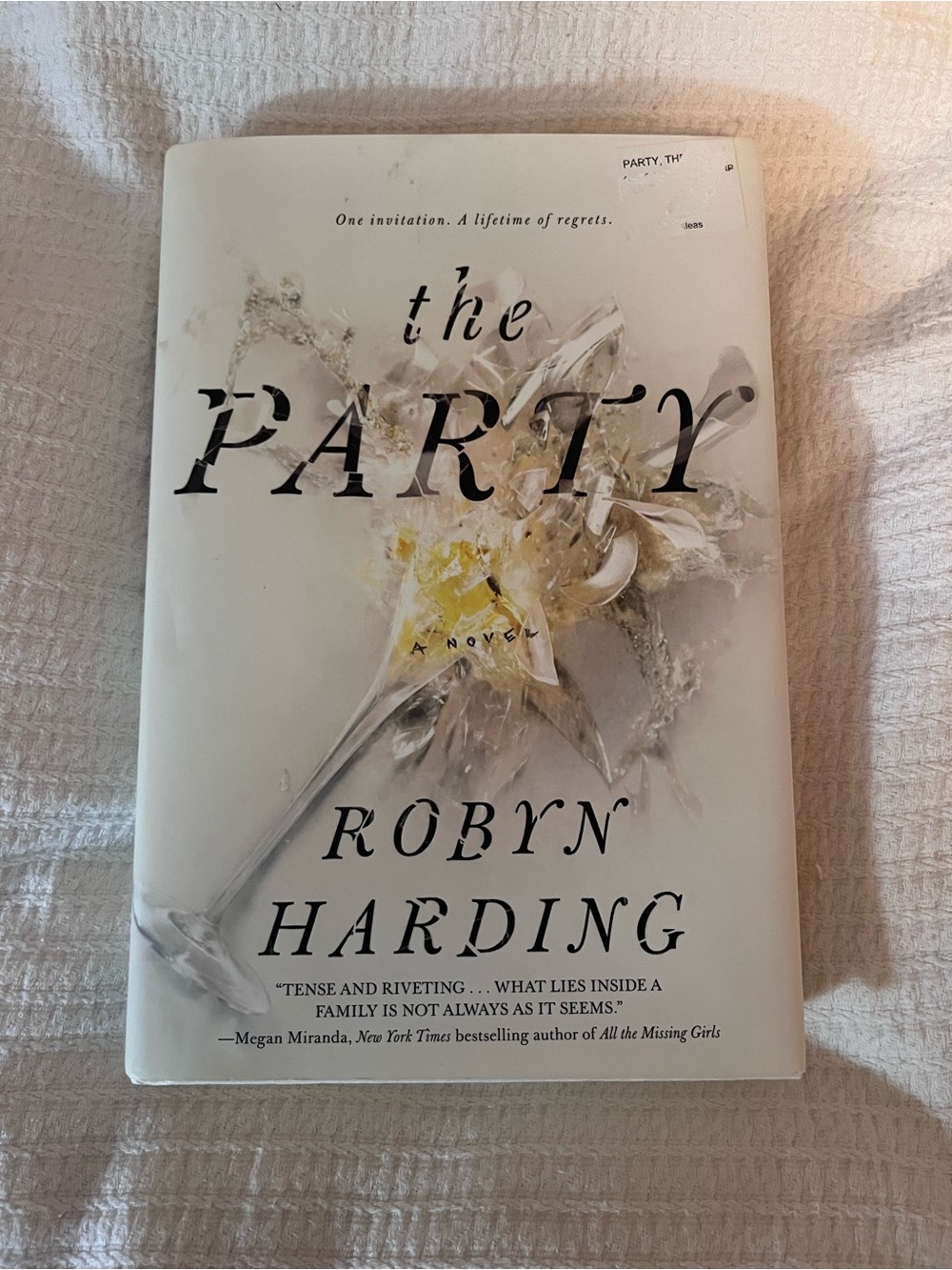 The Party Hardcover Book - White